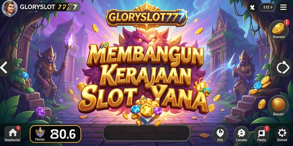 Tampilan gameplay seru dalam membangun kasino di GLORYSLOT777.