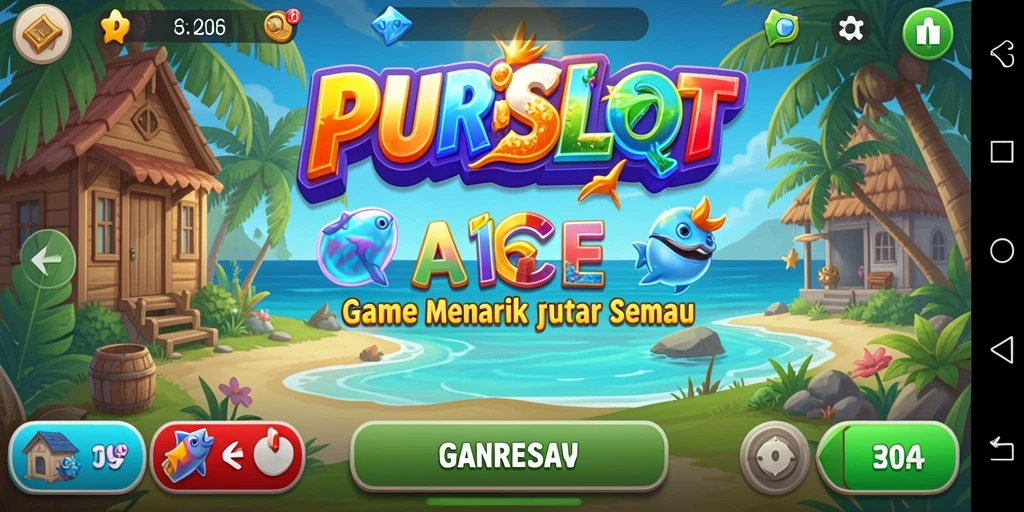 Tampilan gameplay menarik dan interaktif di PURISLOT.