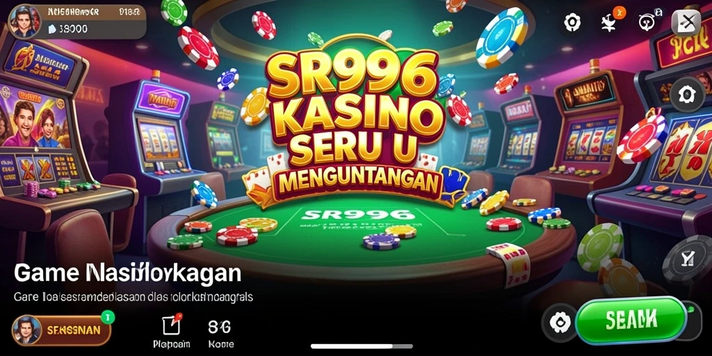 Tampilan gameplay menarik dan menegangkan dari game Kasino SR996.