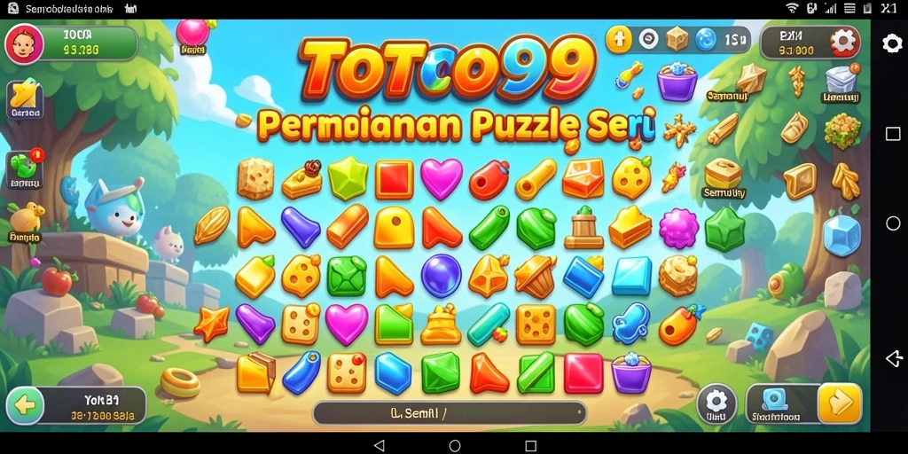 Screenshot dari gameplay TOTO99 yang menunjukkan momen seru permainan Puzzle.