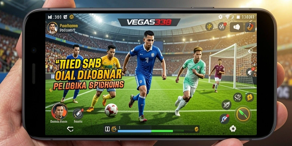 Screenshot gameplay <strong>VEGAS338</strong> yang menampilkan aksi seru dalam pertandingan olahraga.