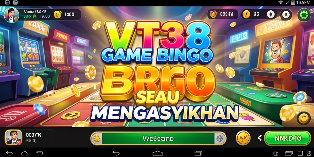 Tampilan gameplay VT38 yang seru dan interaktif saat bermain Bingo.